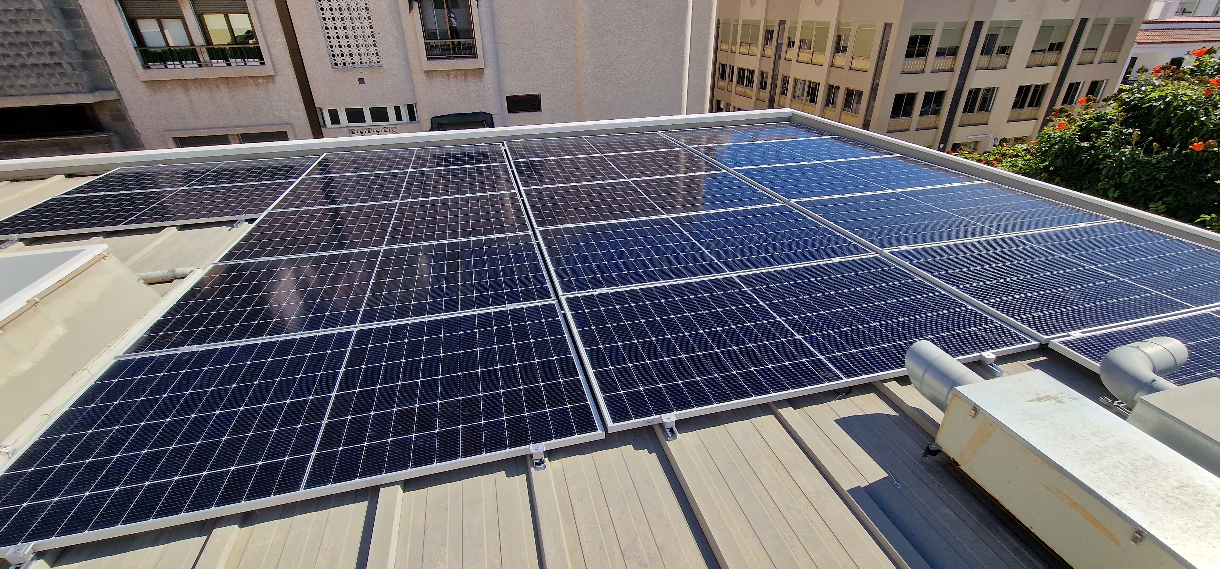 galeria Instalación Solar Fotovoltaica 10Kw Huawei 